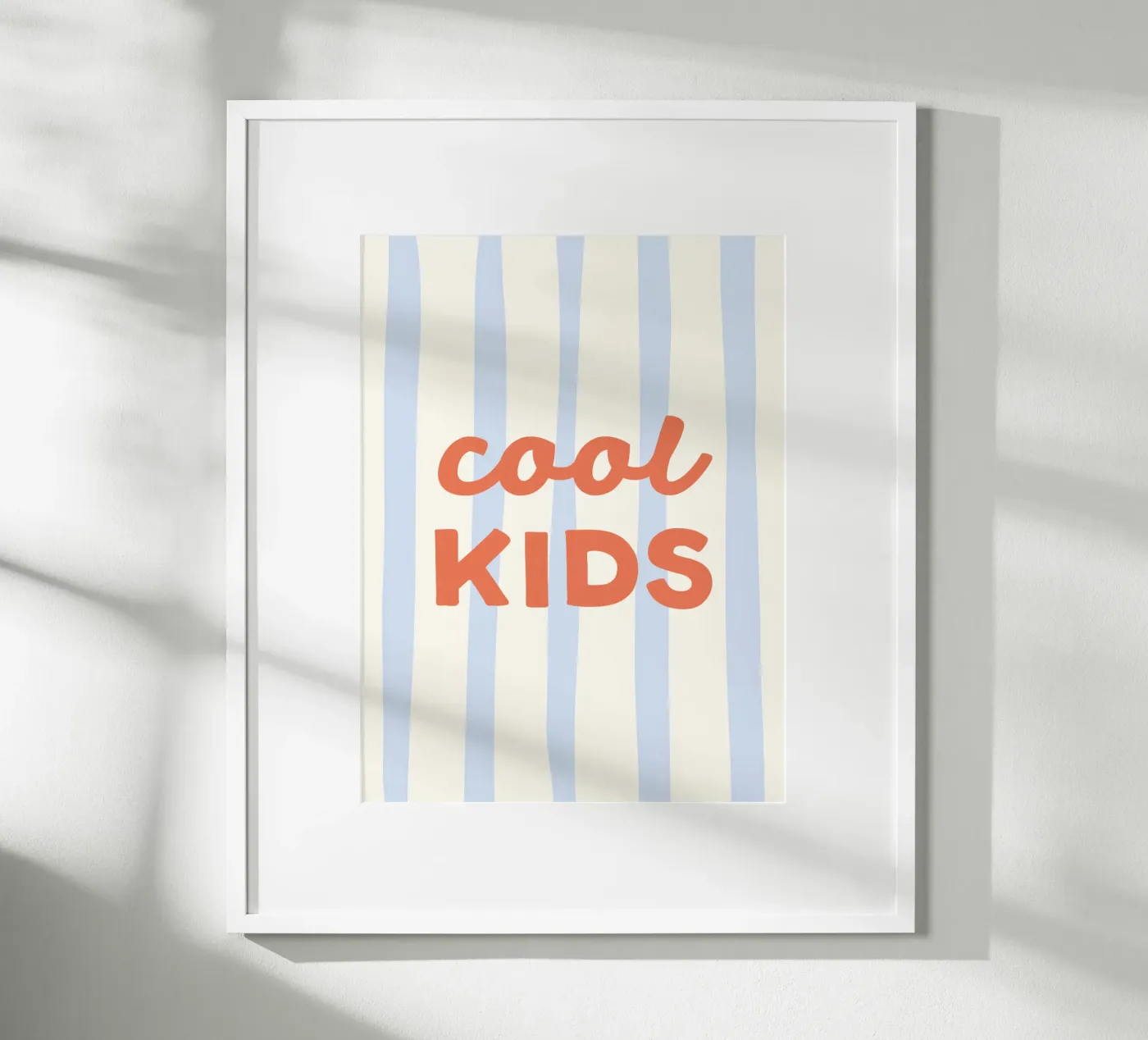 Cool Stripes poster van we line studio - art