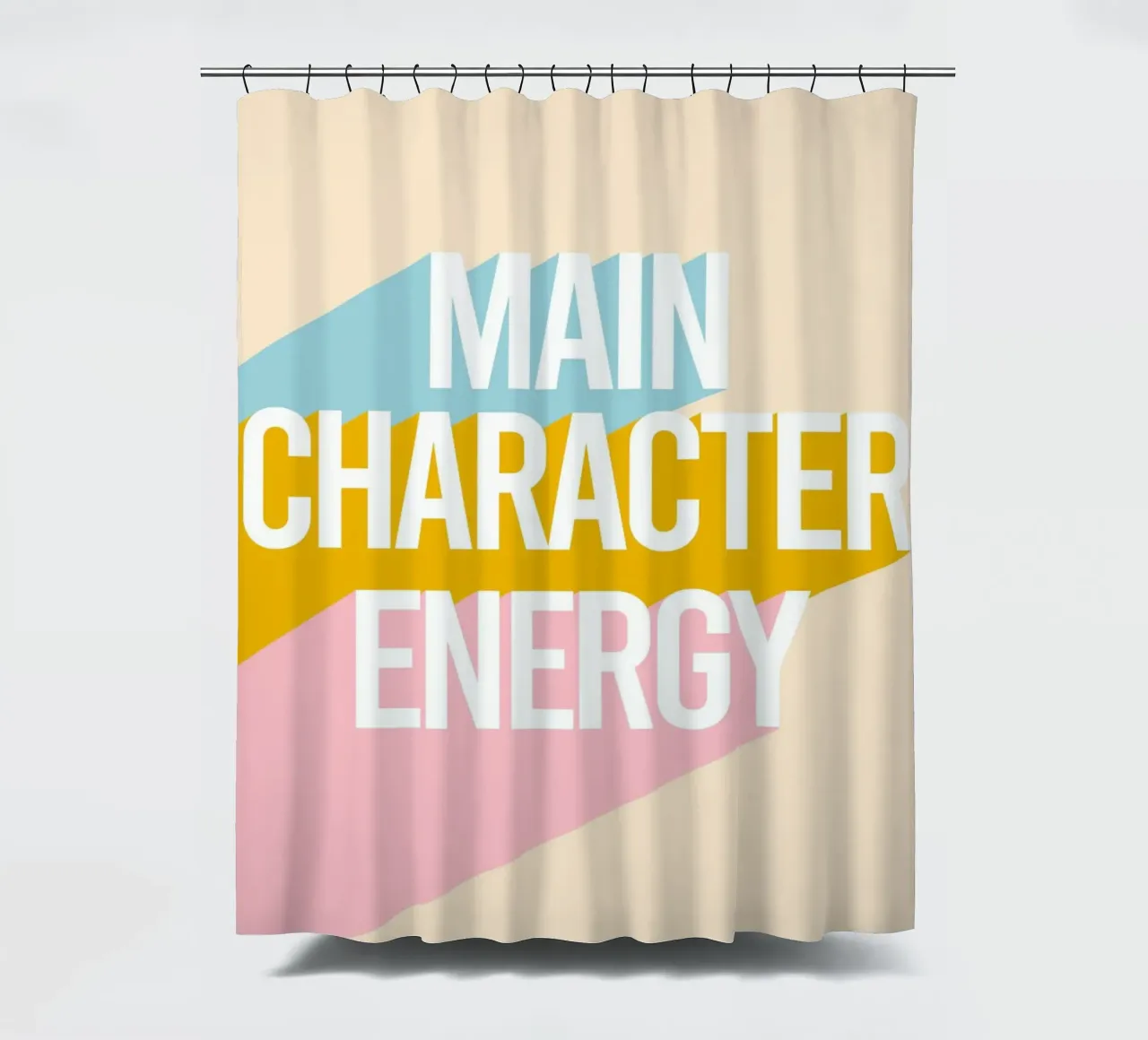 Main Character Energy tenda da doccia da Attaboy Dsgn
