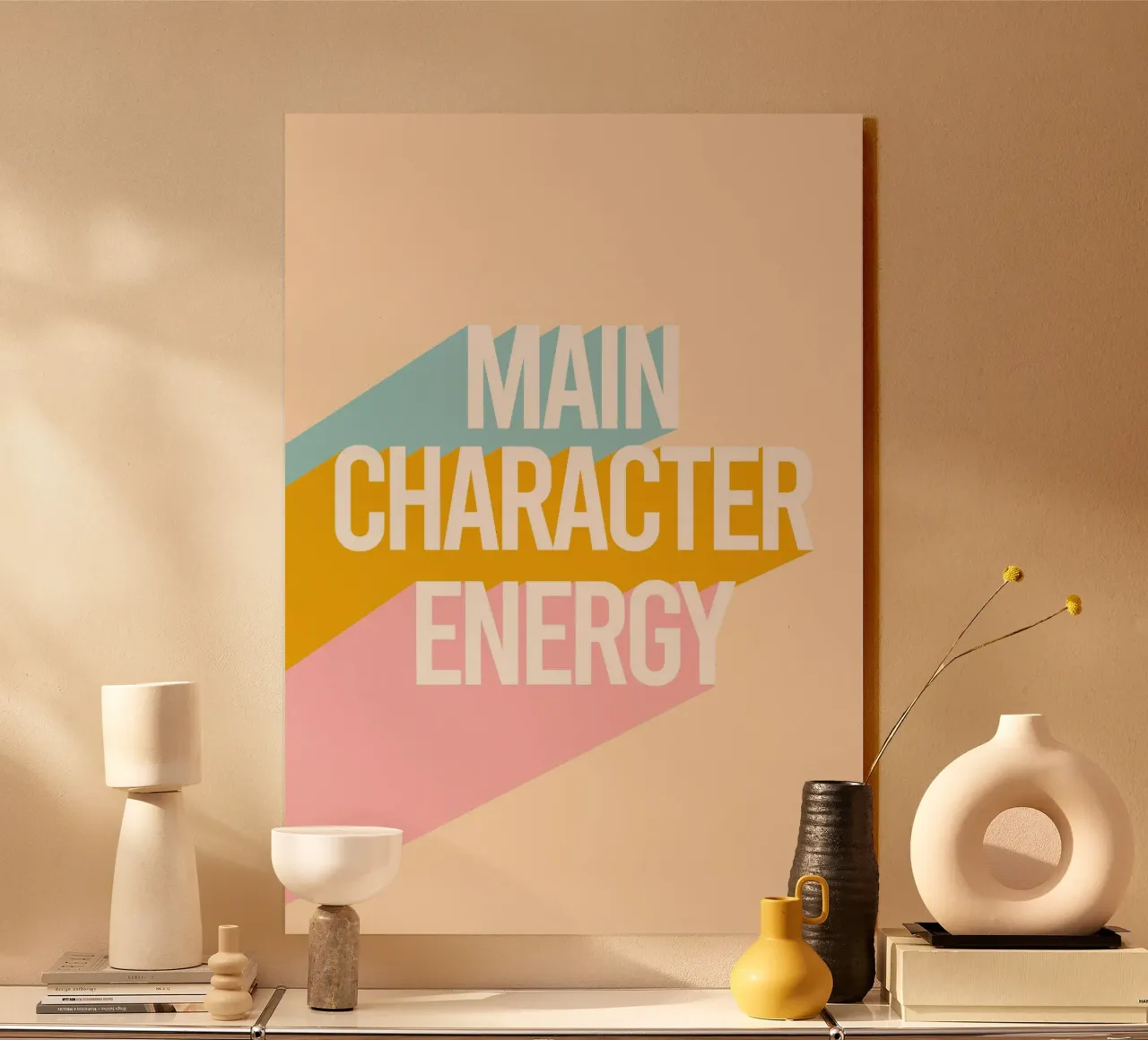 Main Character Energy pannello forex da Attaboy Dsgn