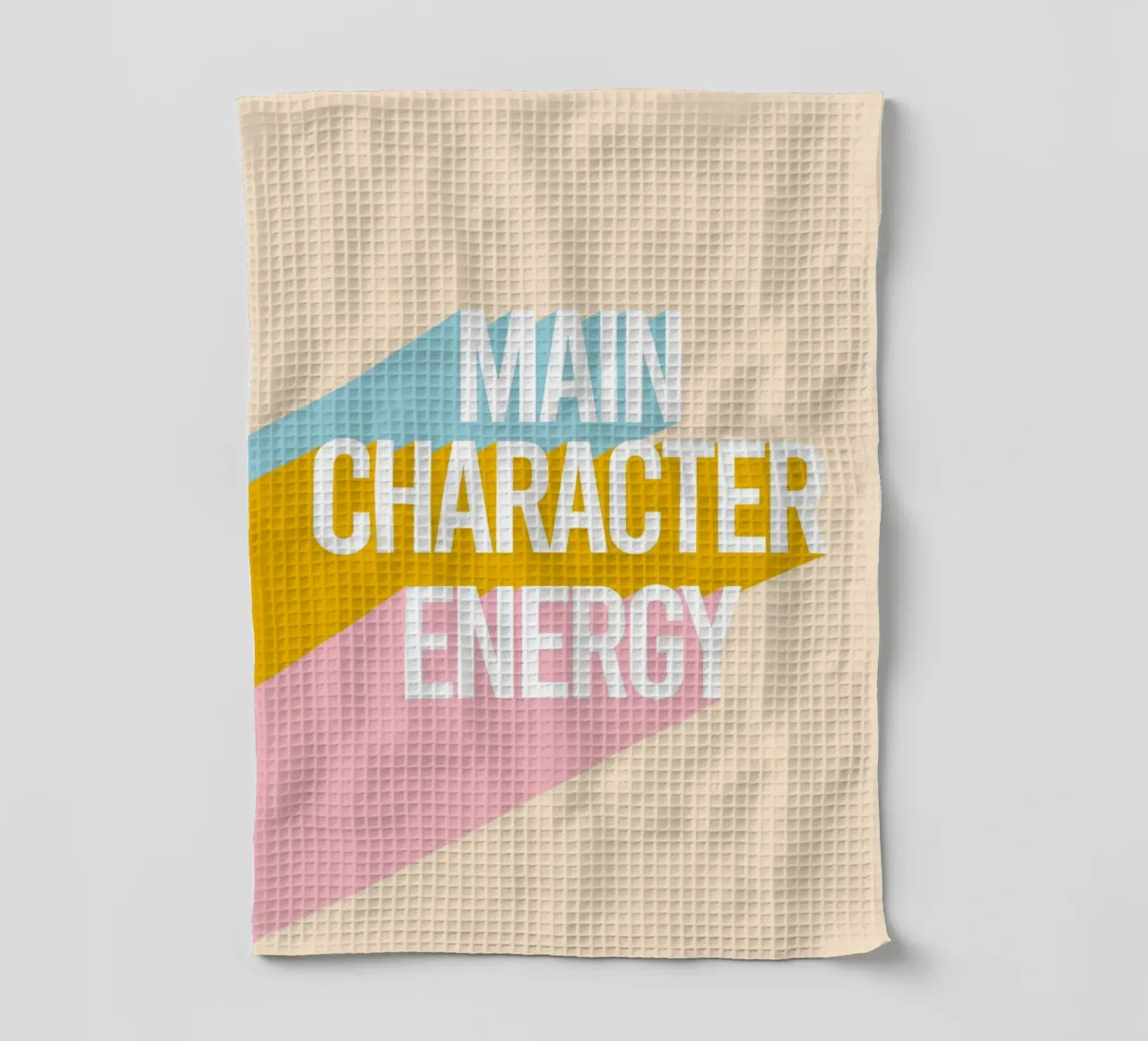 Main Character Energy canovaccio da cucina da Attaboy Dsgn