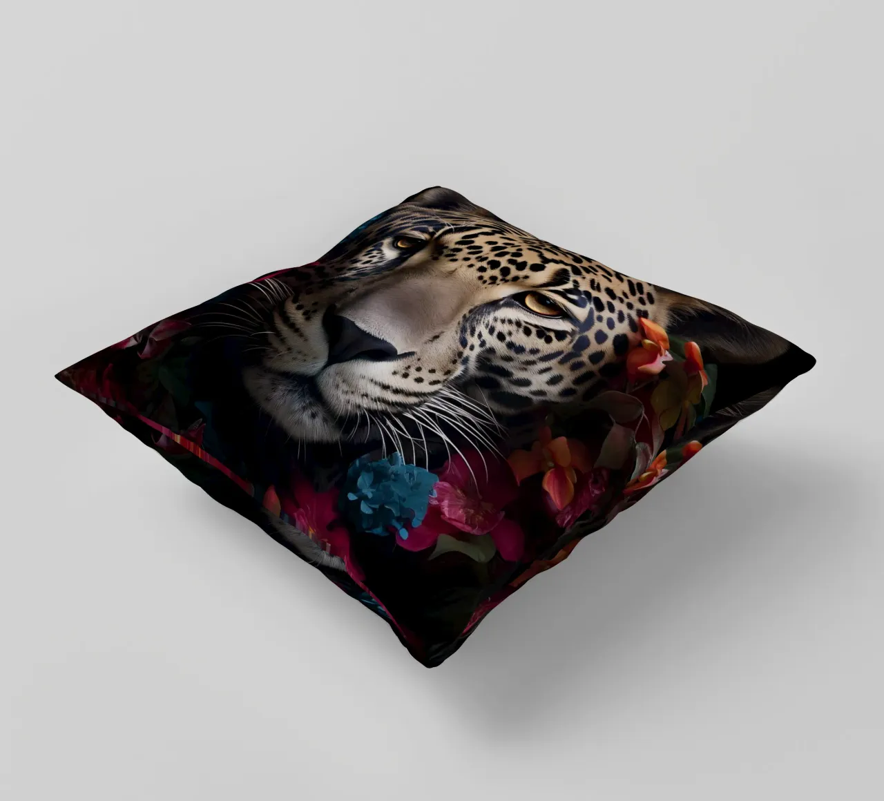 Fiori di leopardo 2 cuscino da Mateo