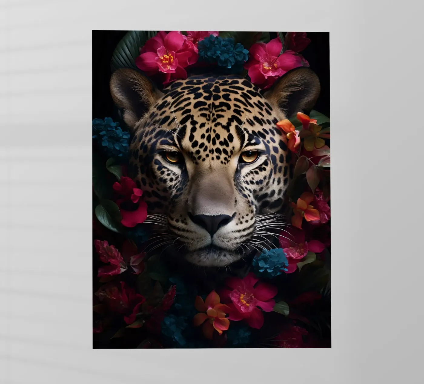 Leopard Flowers 2 pellicola backlit da Mateo