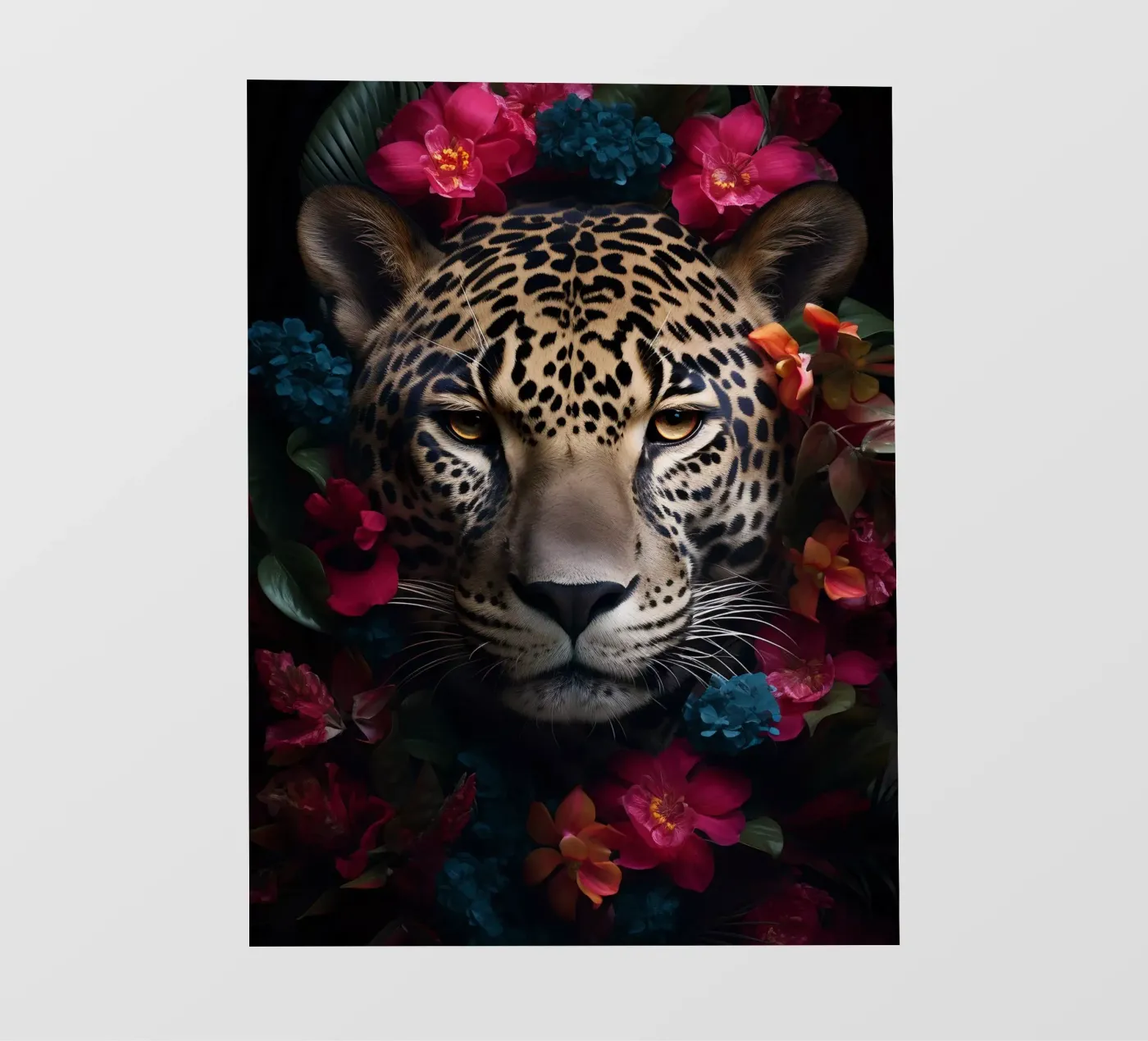 Leopard Flowers 2 pellicola backlit da Mateo
