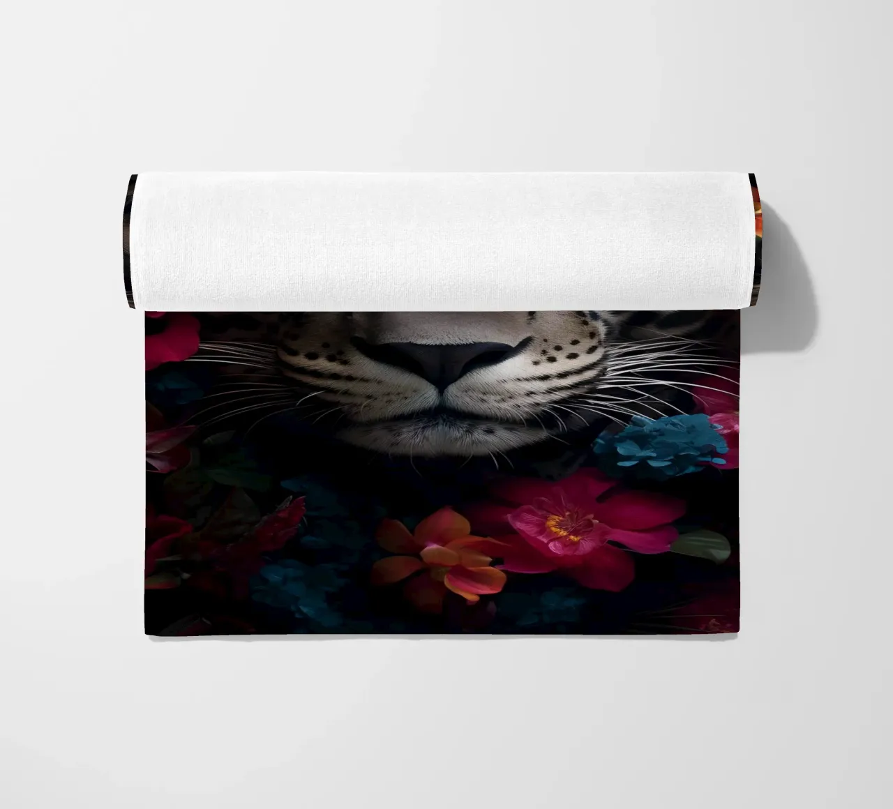Fiori di leopardo 2 telo mare da Mateo