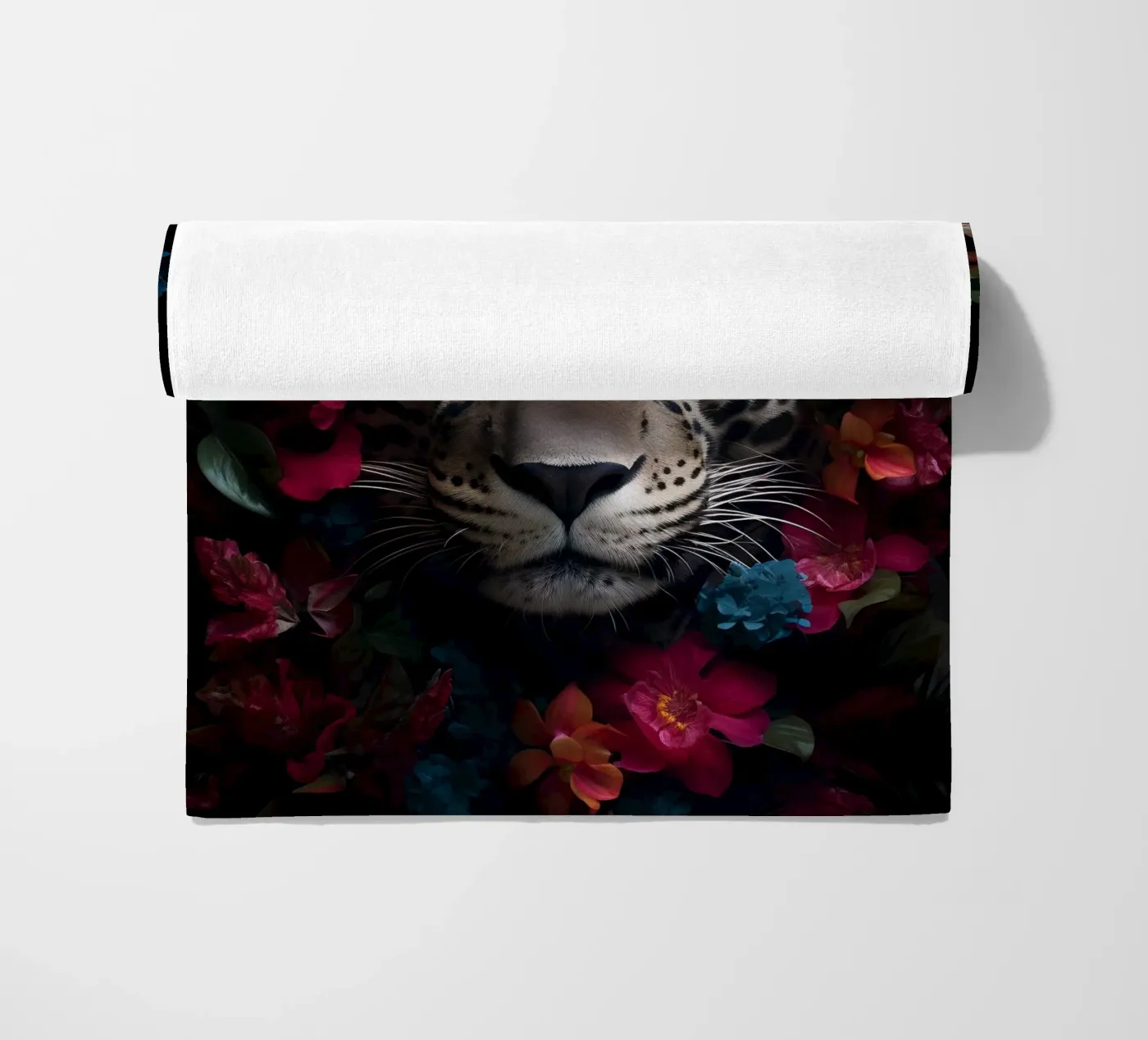 Fiori di leopardo 2 telo mare da Mateo