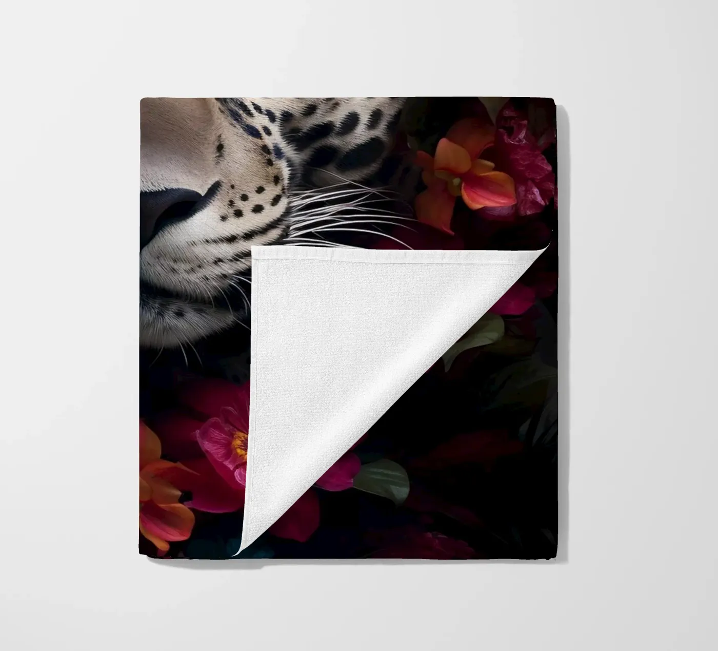 Fiori di leopardo 2 telo mare da Mateo