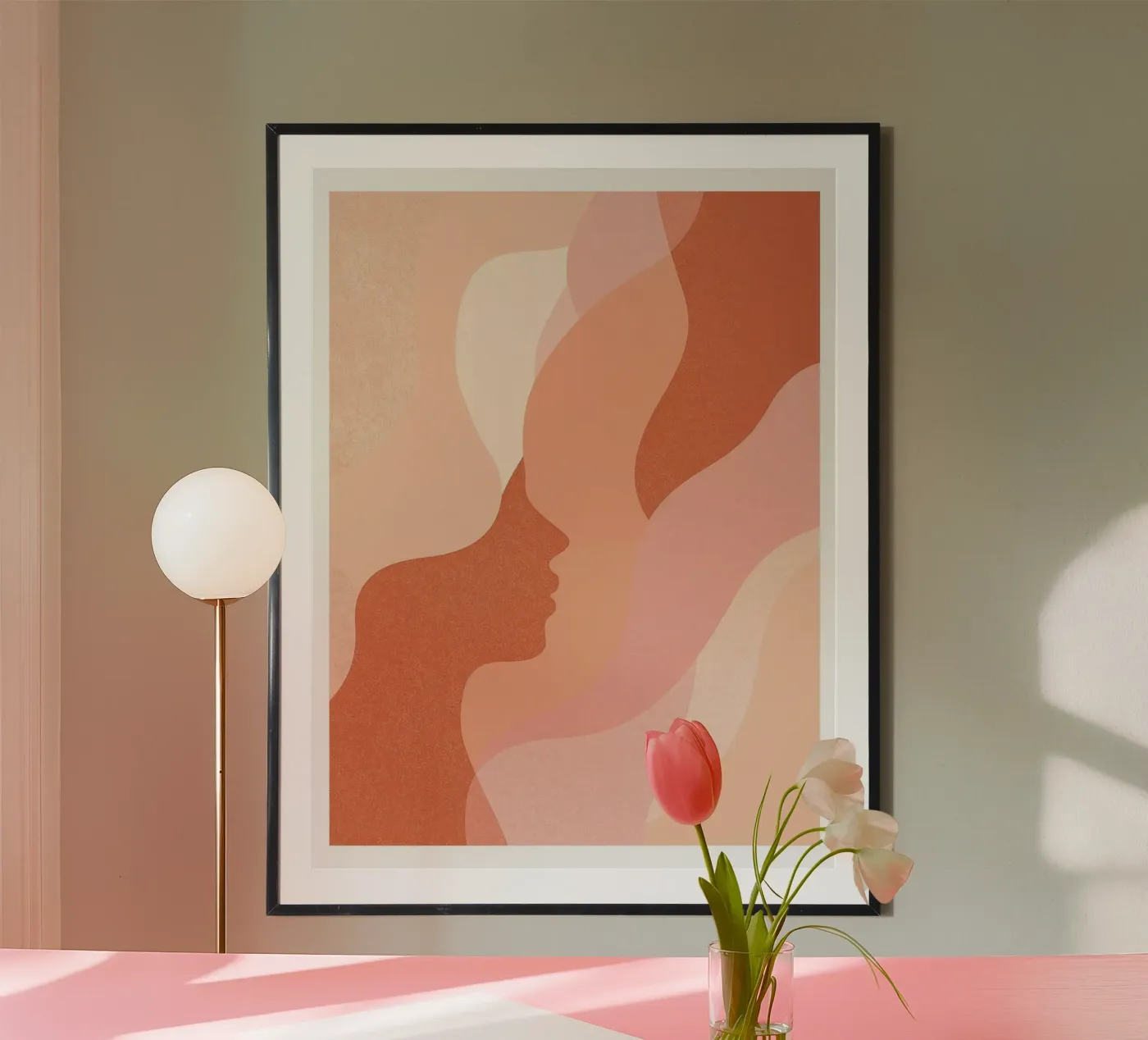 Abstract 45 poster by Shapes and