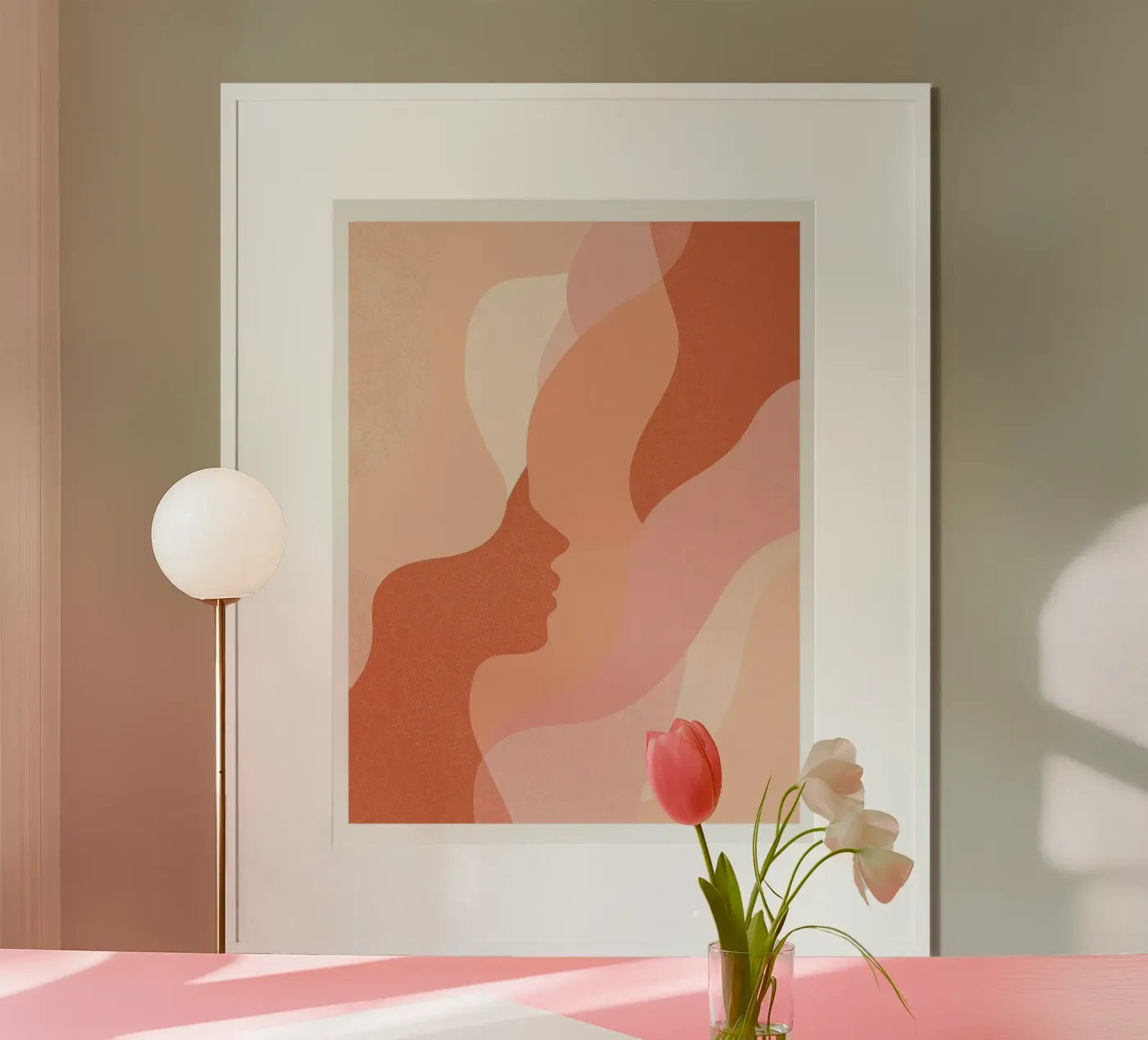Abstract 45 poster by Shapes and