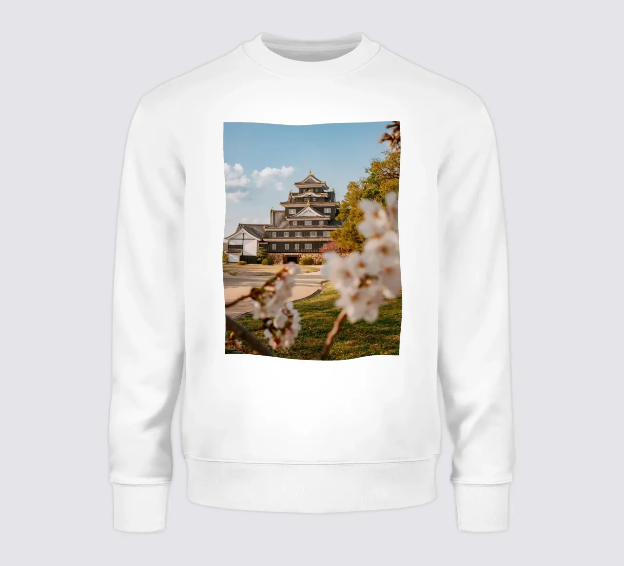 Il castello di Okayama in Giappone felpa da Marcel Bisig
