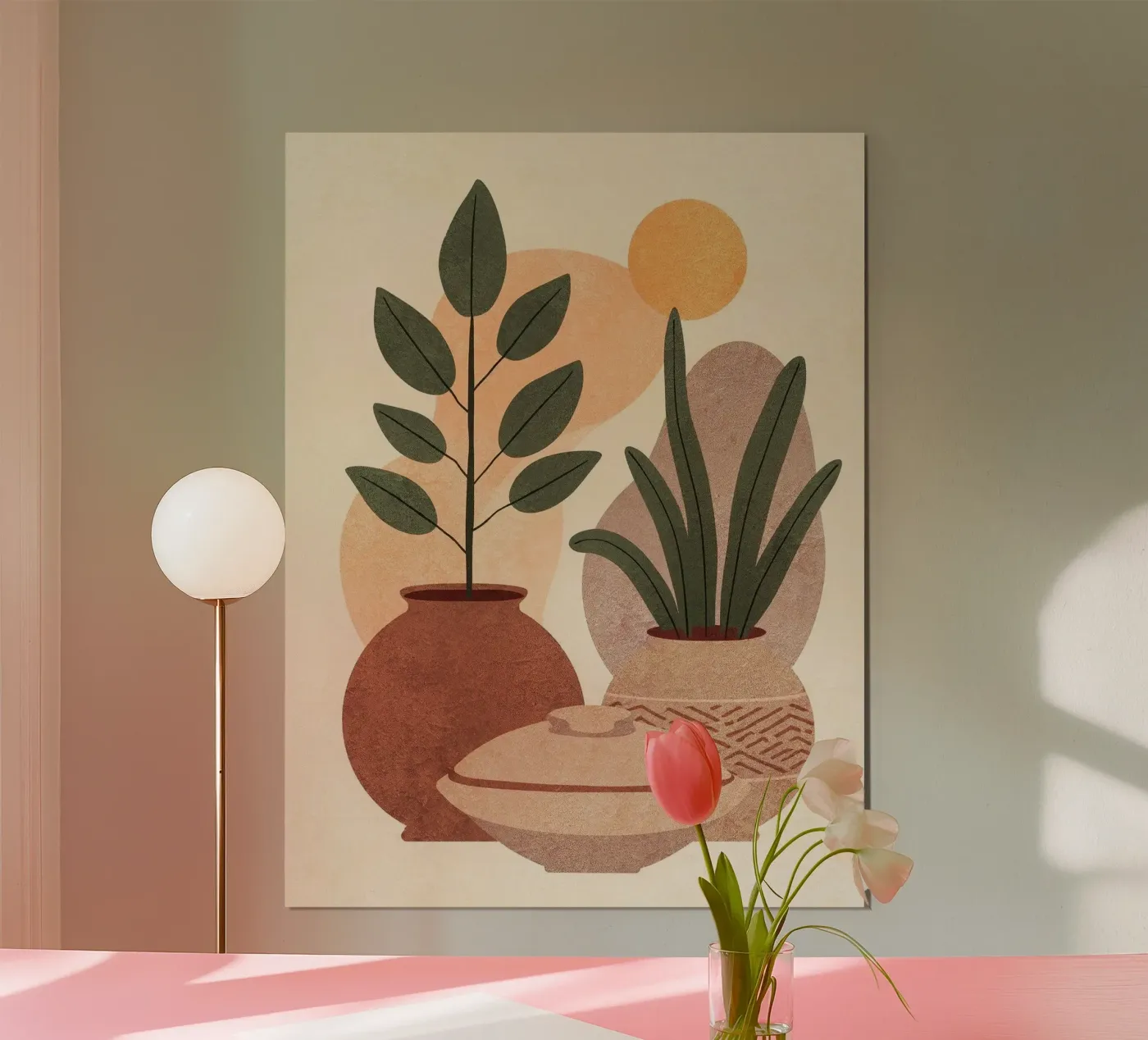 Abstract 56 poster van Shapes and