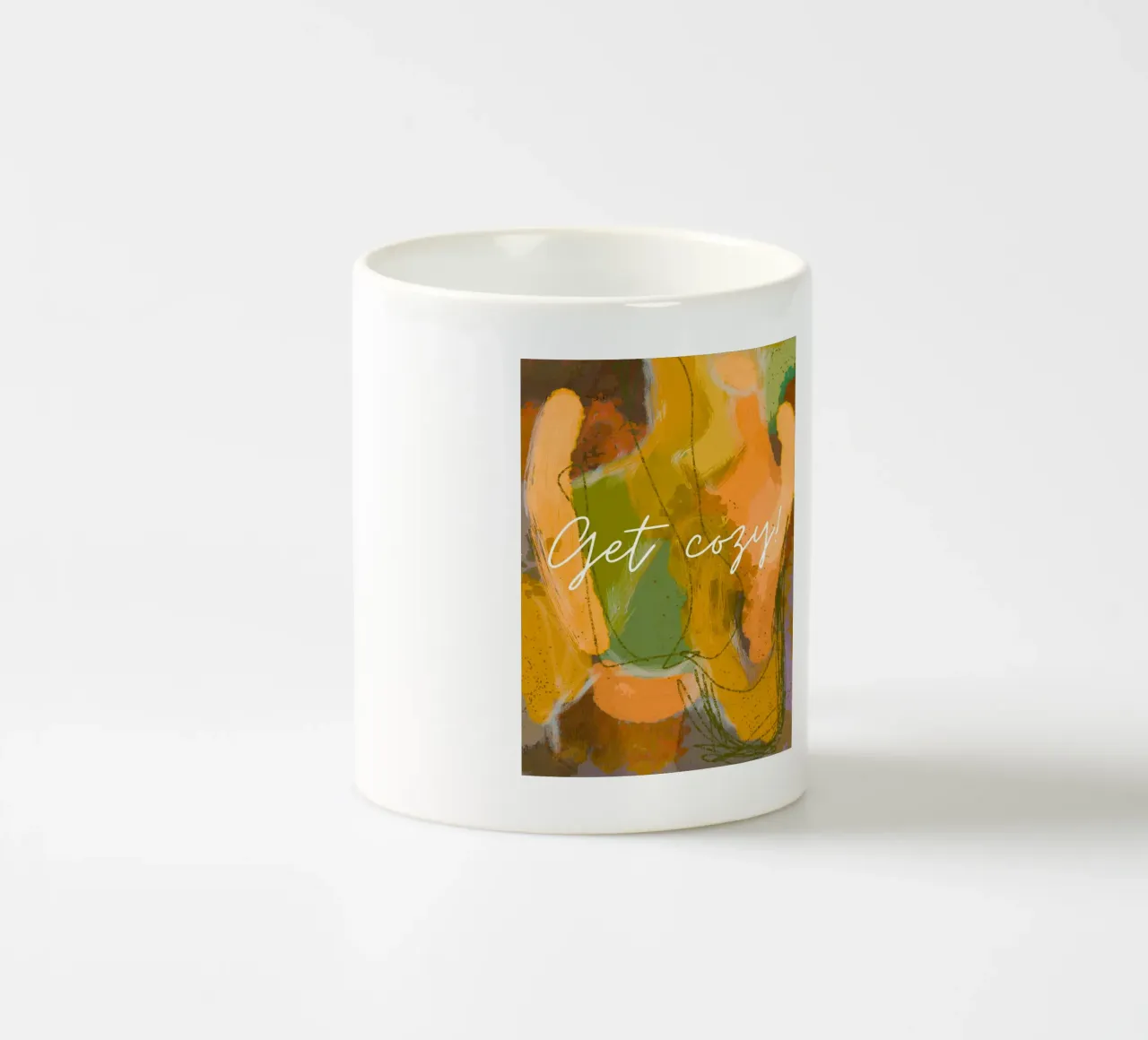 Get cozy tazza in ceramica da Jana Leonenkov Art