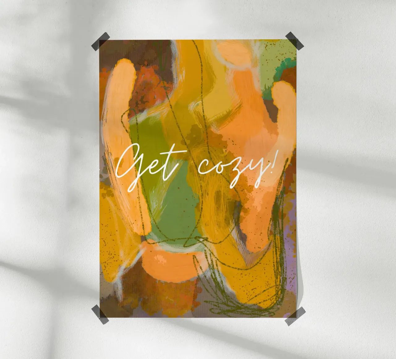 Get cozy carta hahnemühle da Jana Leonenkov Art
