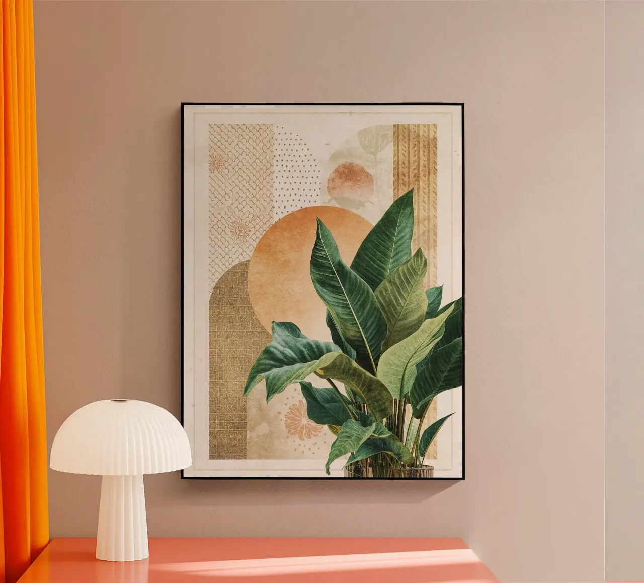 Abstract 65 plexiglass da Shapes and Flowers