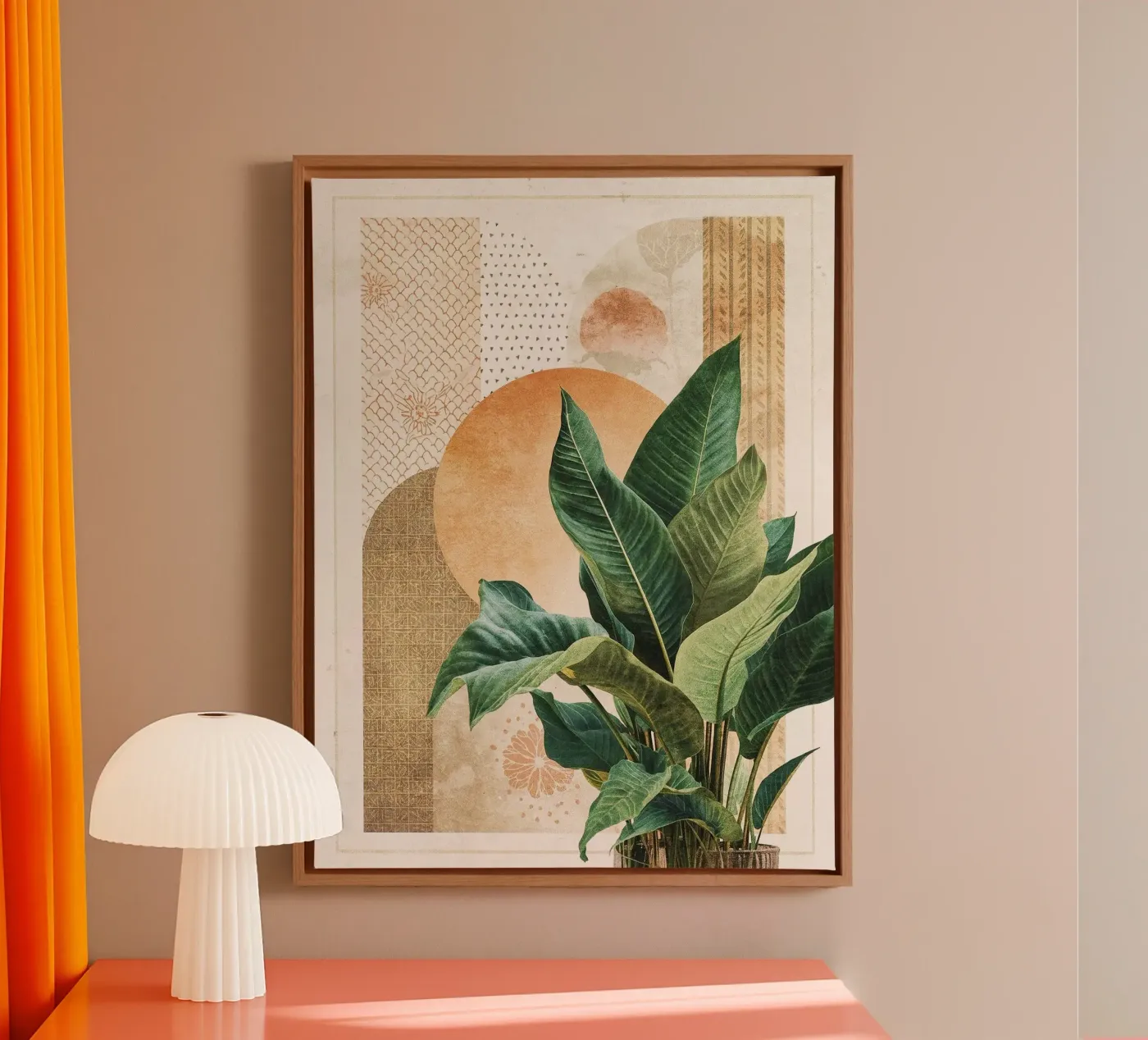 Abstract 65 tela da Shapes and