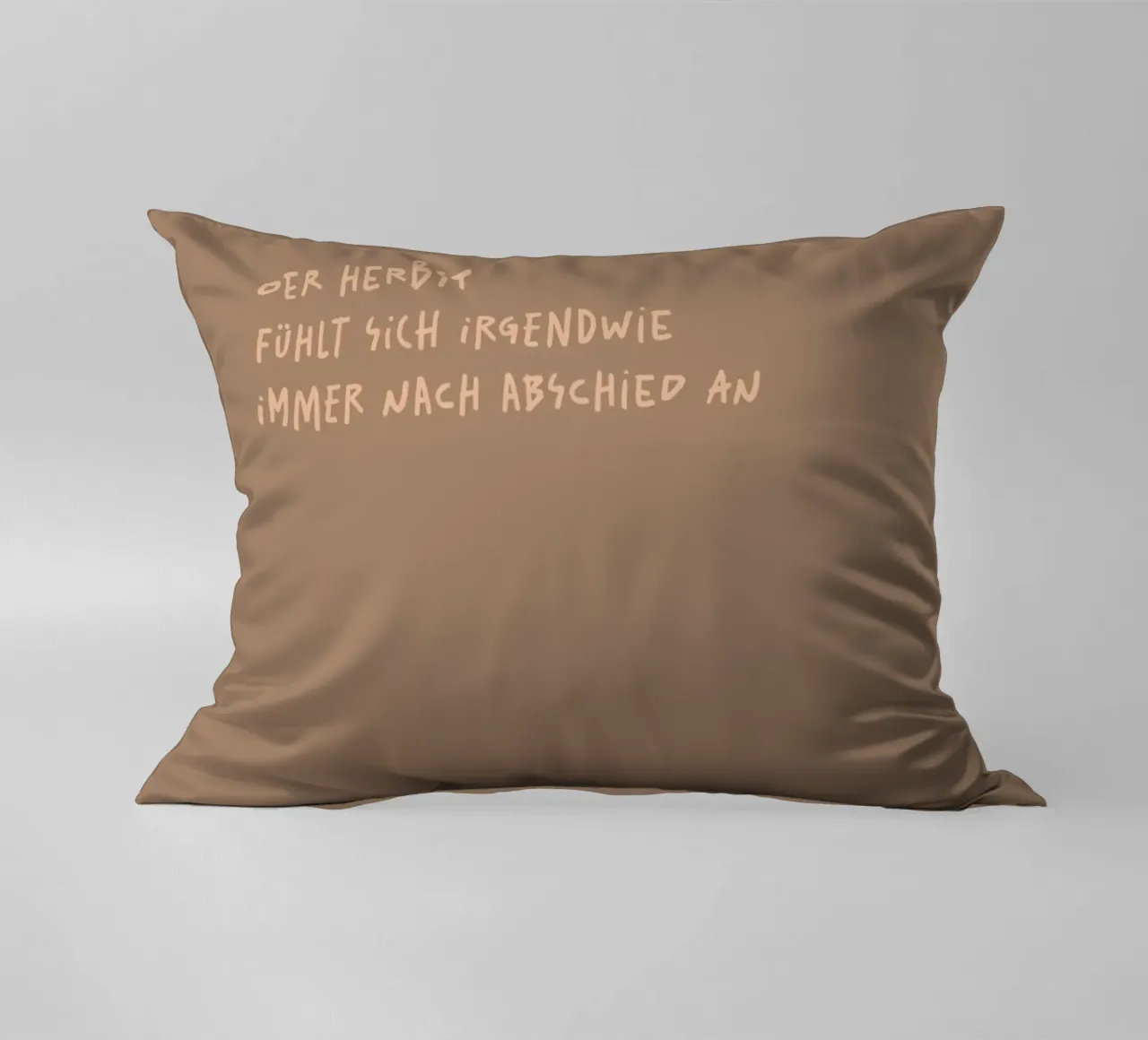 der Herbst.. (autumn falling) cuscino da FRICKE DESIGN