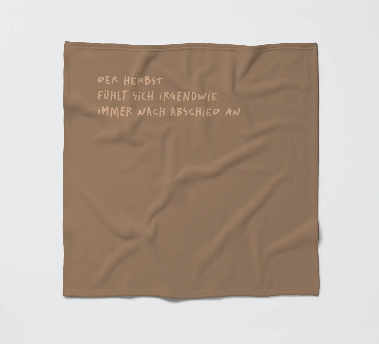 der Herbst.. (autumn falling) coperta in pile da FRICKE DESIGN