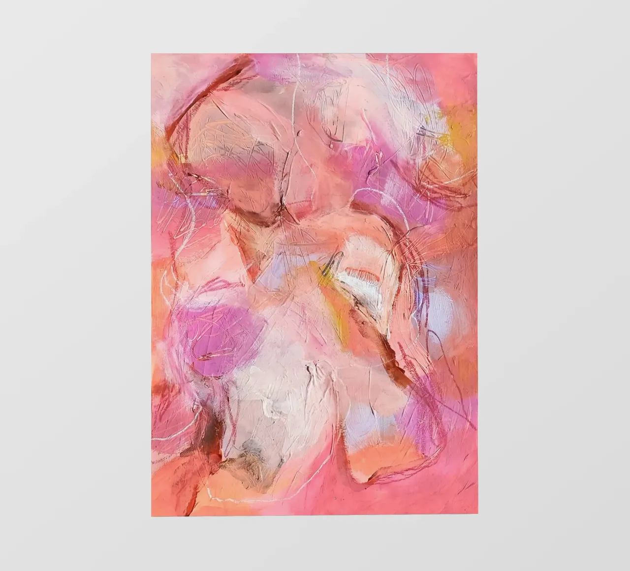 Tocco nella sparizione telo in pvc da Jana Leonenkov Art