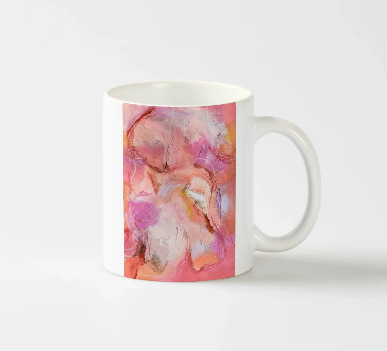 Tocco nella sparizione tazza in ceramica da Jana Leonenkov Art