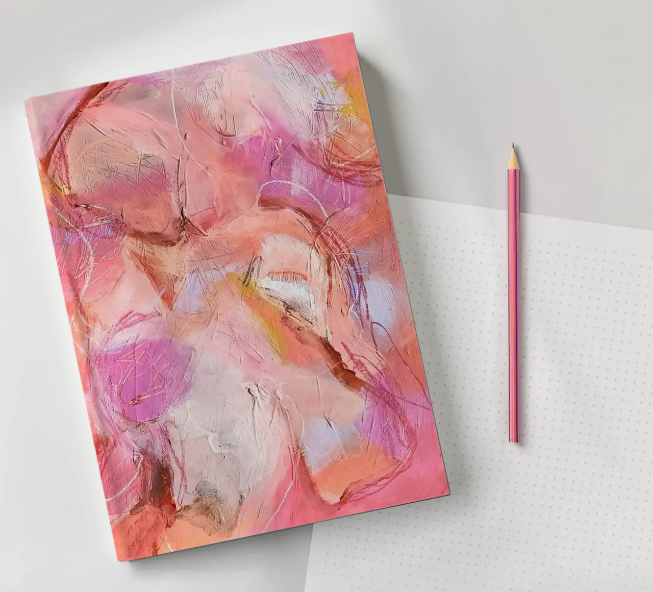 Touch in disappearance notebook by Jana Leonenkov Art