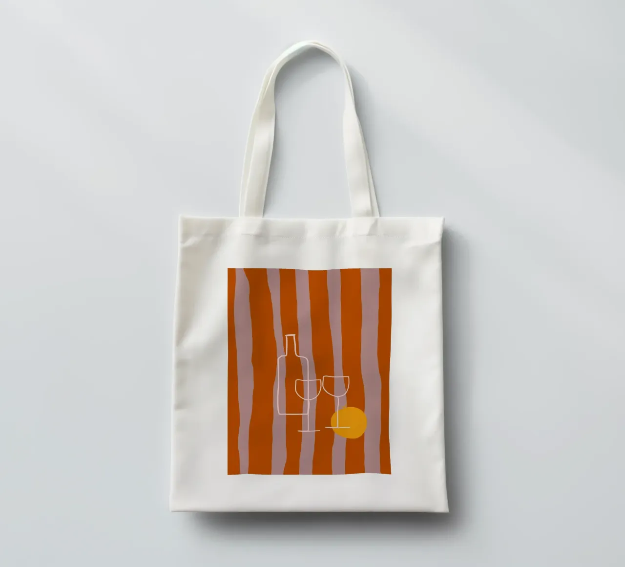 always goes with you borsa in juta da FRICKE DESIGN