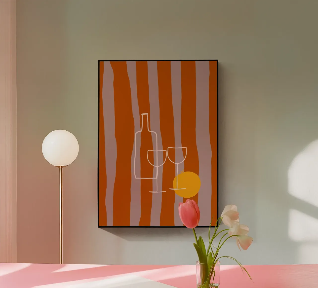 always goes with you plexiglass da FRICKE DESIGN