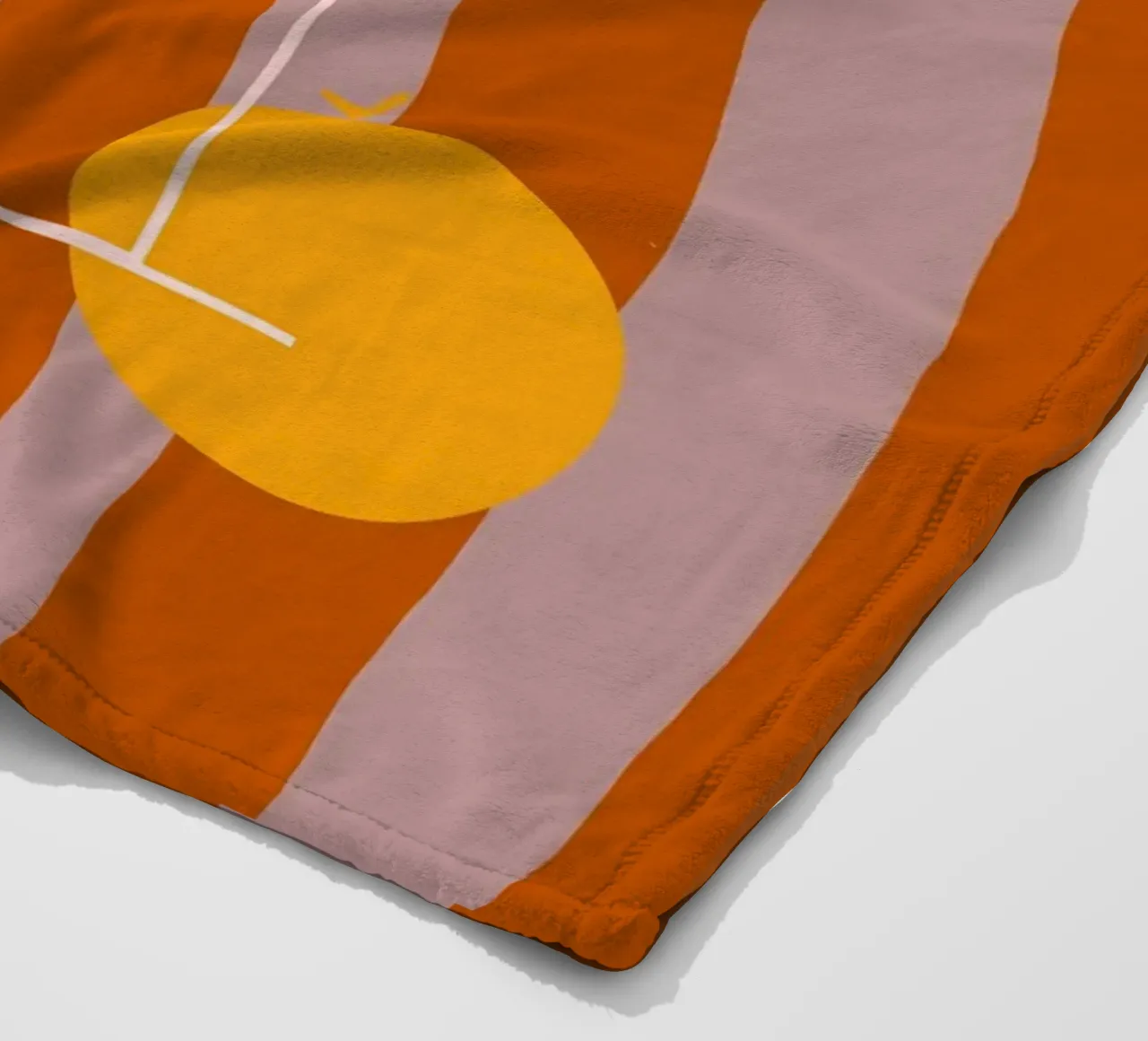 always goes with you coperta in pile da FRICKE DESIGN