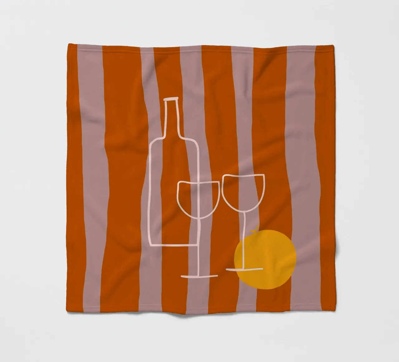 always goes with you coperta in pile da FRICKE DESIGN