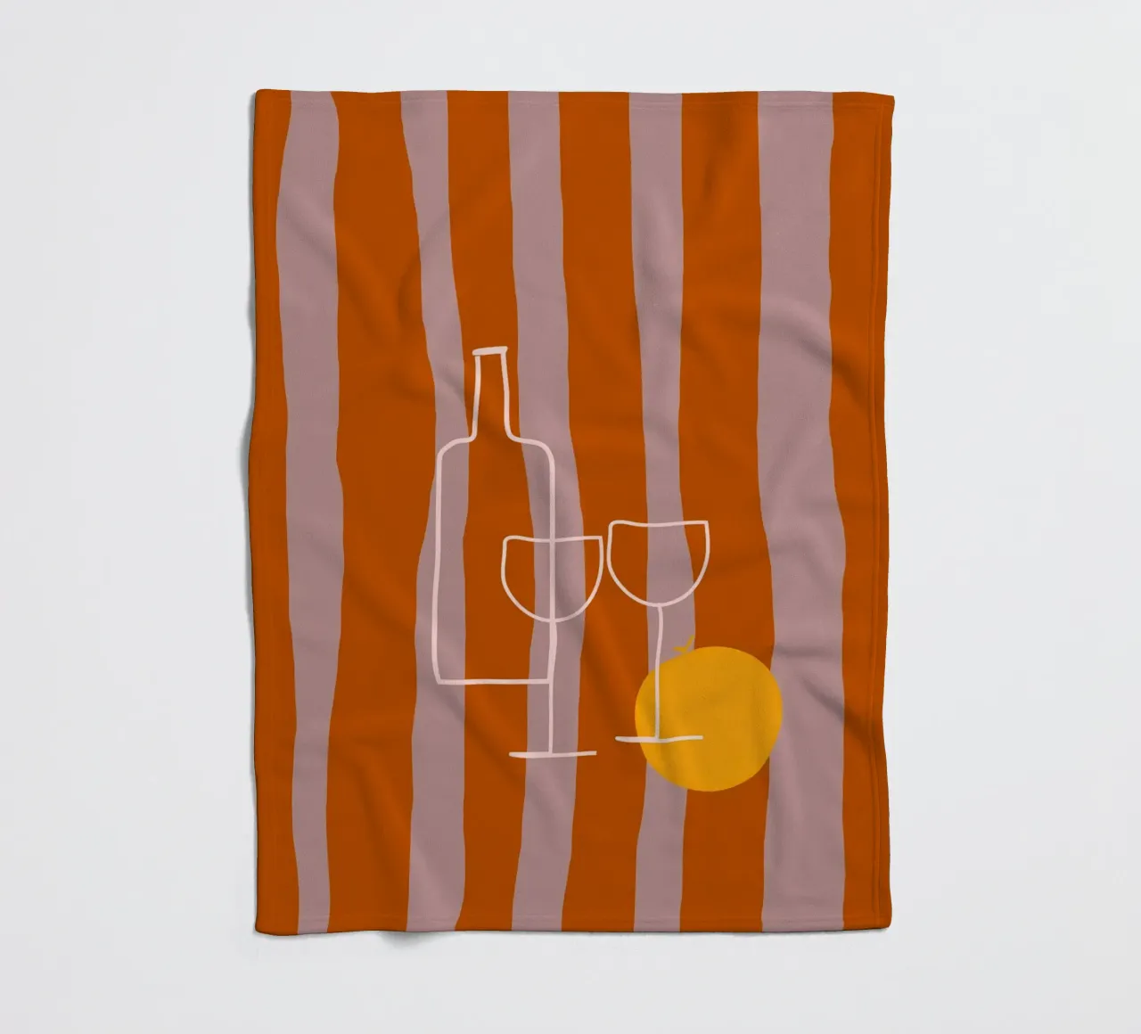 always goes with you coperta in pile da FRICKE DESIGN