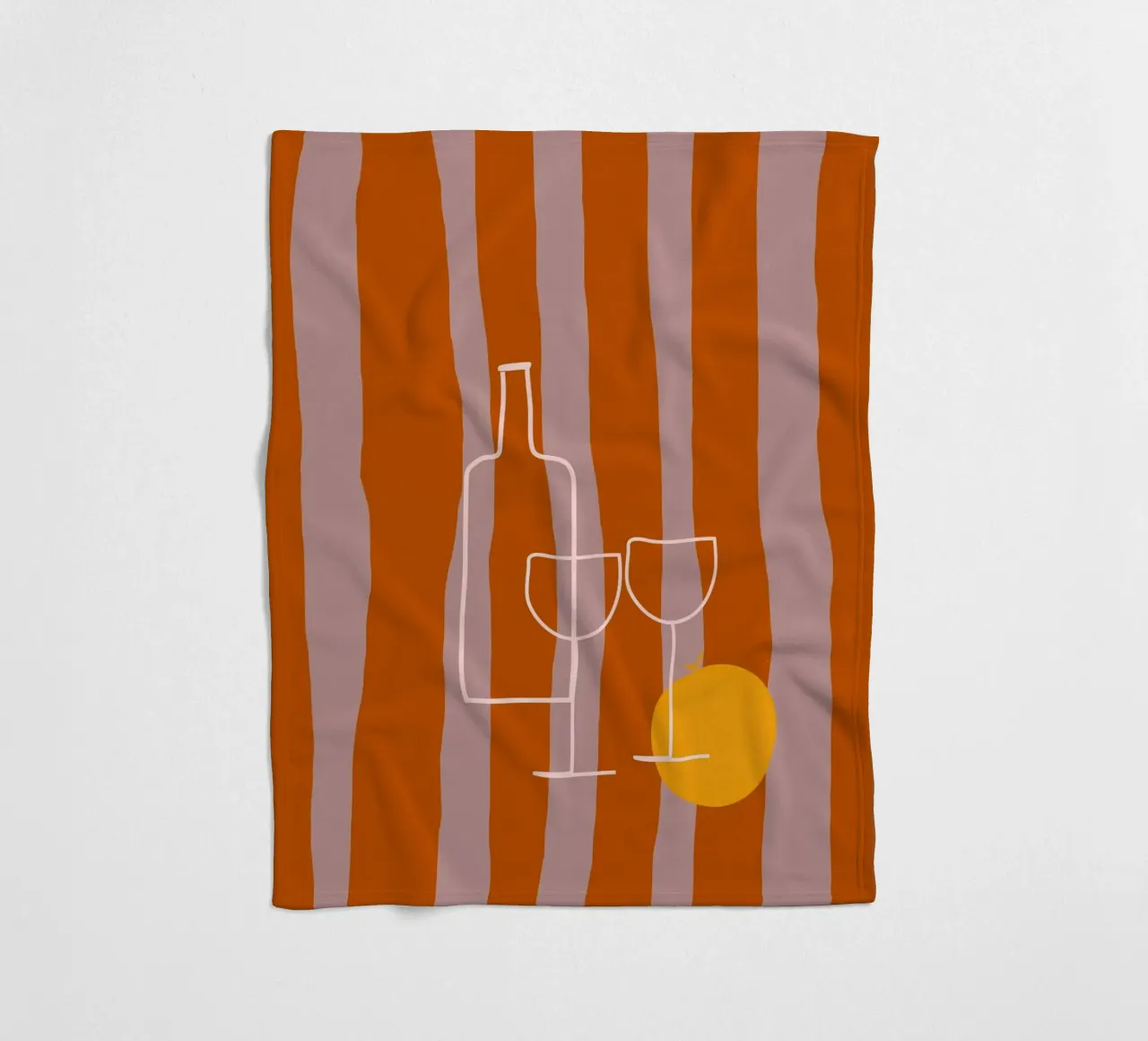 always goes with you coperta in pile da FRICKE DESIGN