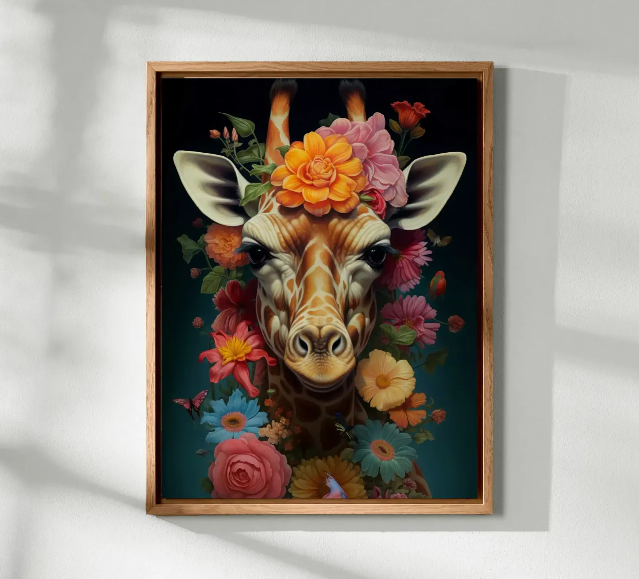 Fiori di giraffa alluminio dibond da Mateo
