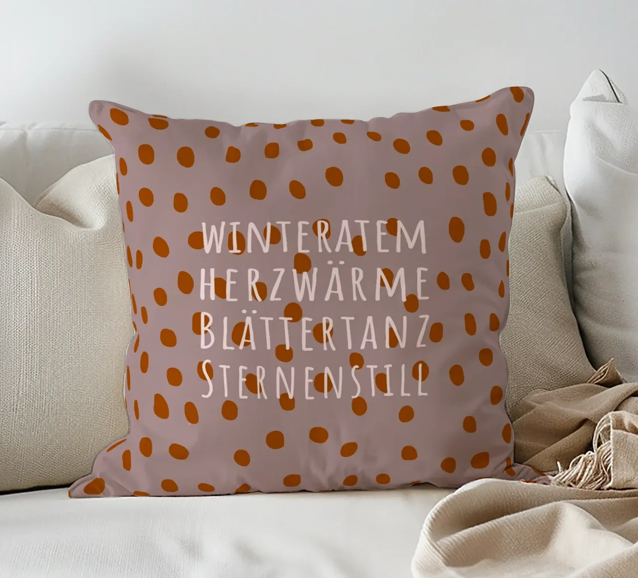 Herbstpoesie cuscino da FRICKE DESIGN