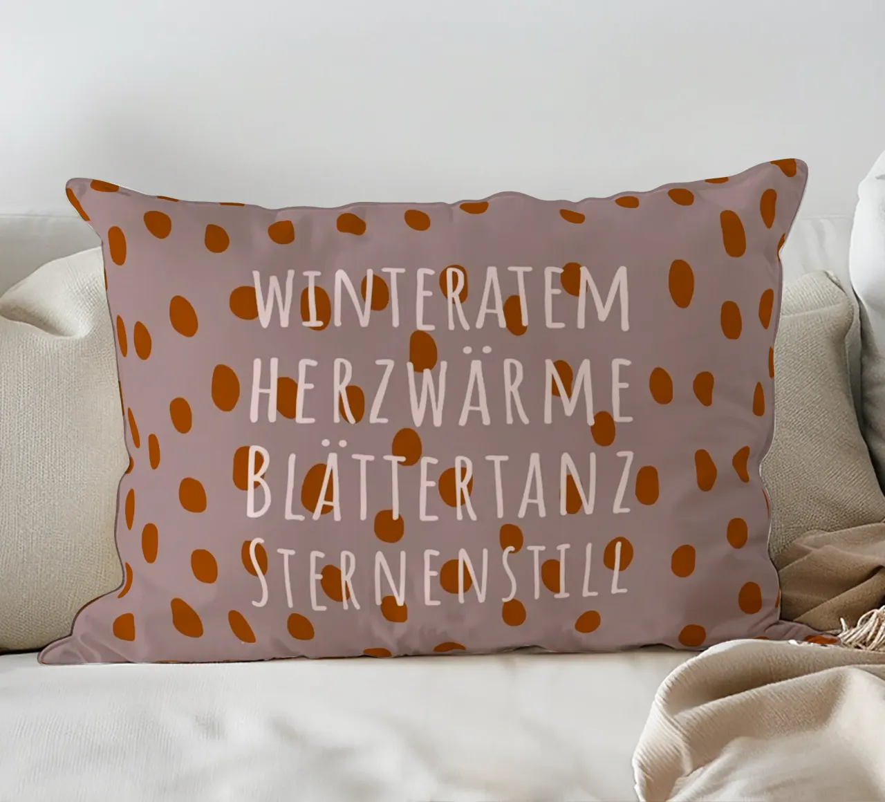 Herbstpoesie cuscino da FRICKE DESIGN