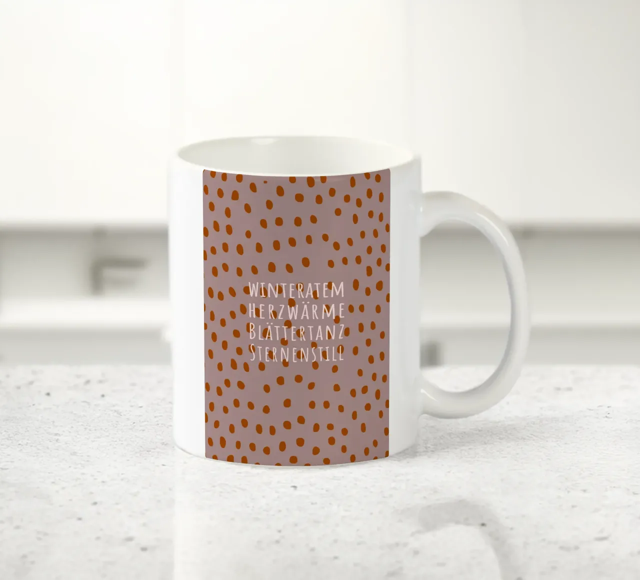 Herbstpoesie tazza in ceramica da FRICKE DESIGN