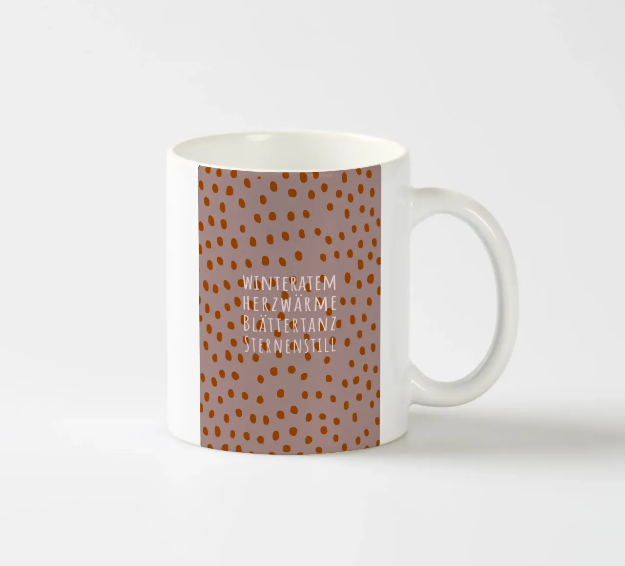 Herbstpoesie tazza in ceramica da FRICKE DESIGN