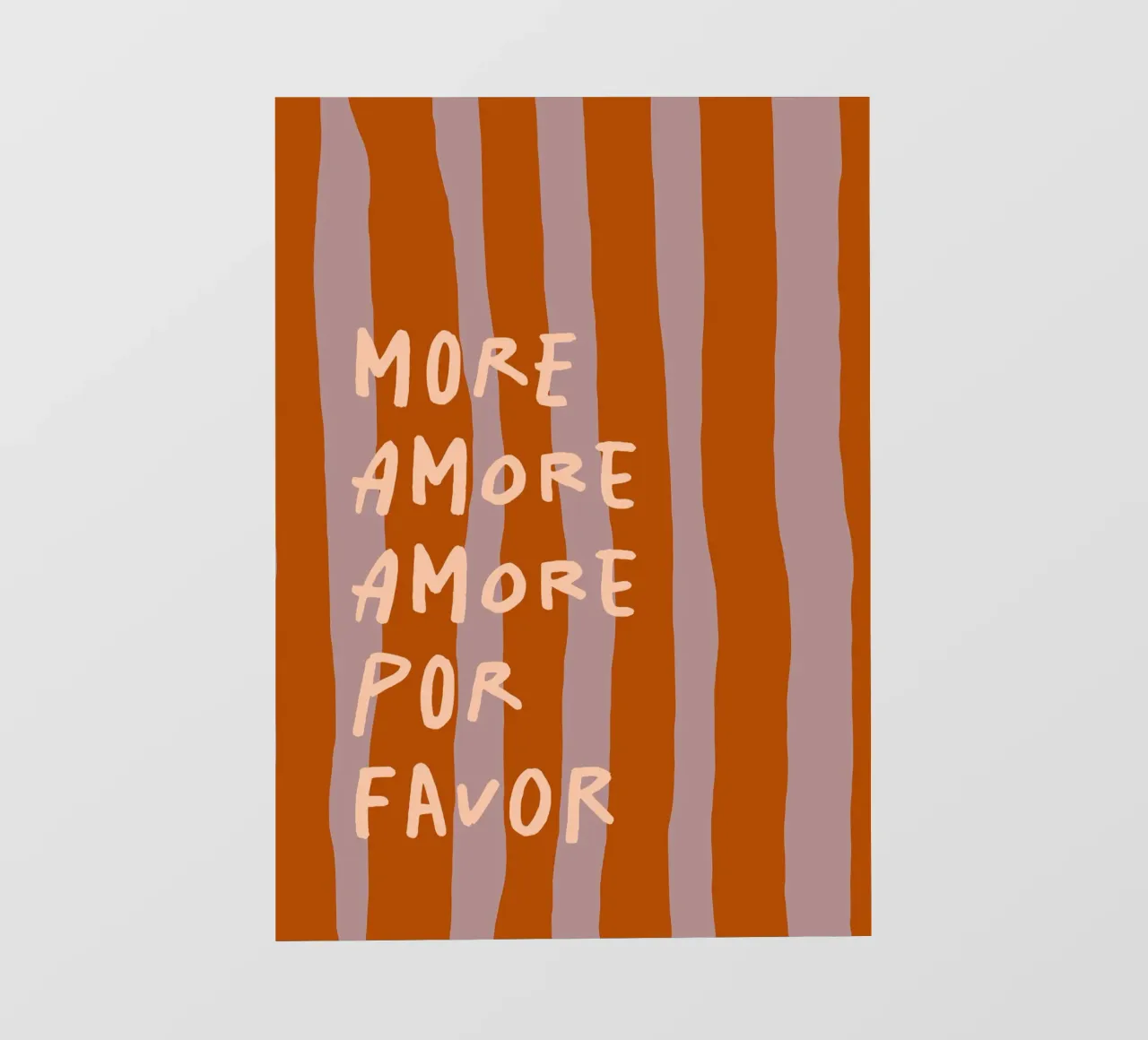 more amore (autumn style) telo in pvc da FRICKE DESIGN