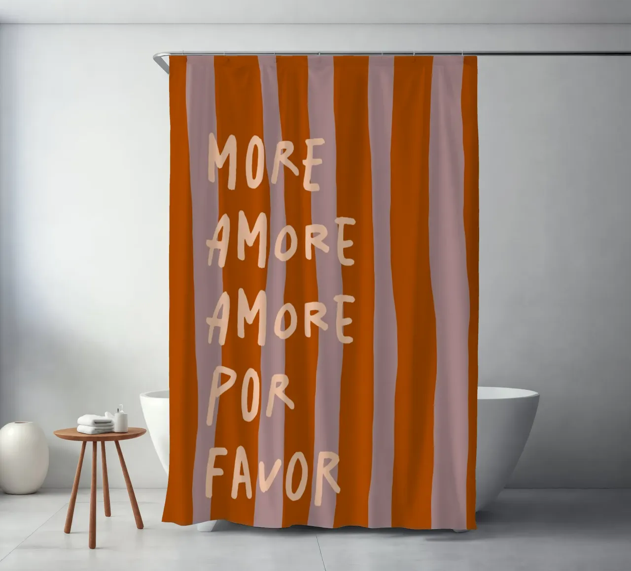 more amore (autumn style) tenda da doccia da FRICKE DESIGN