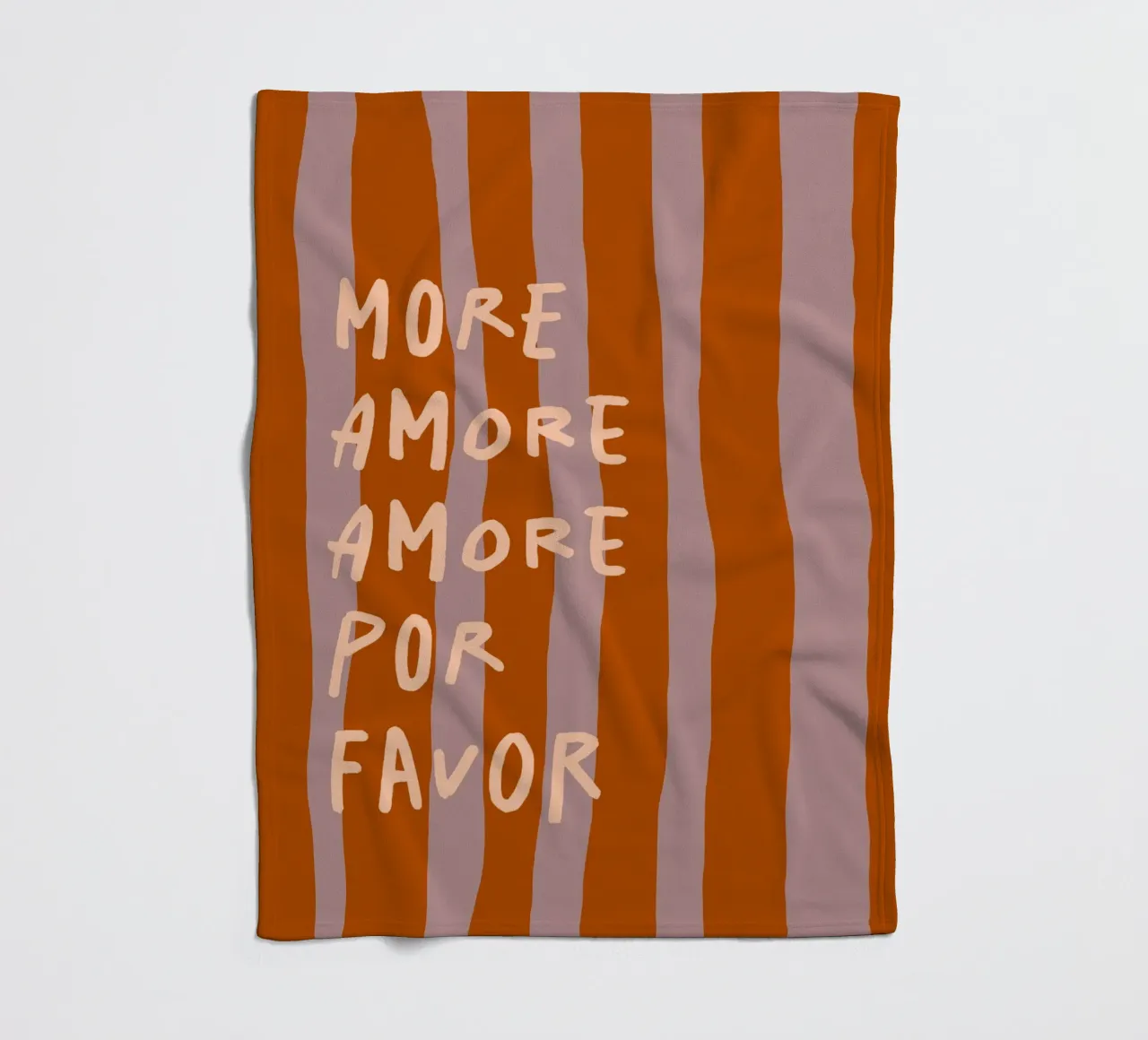 more amore (autumn style) coperta in pile da FRICKE DESIGN