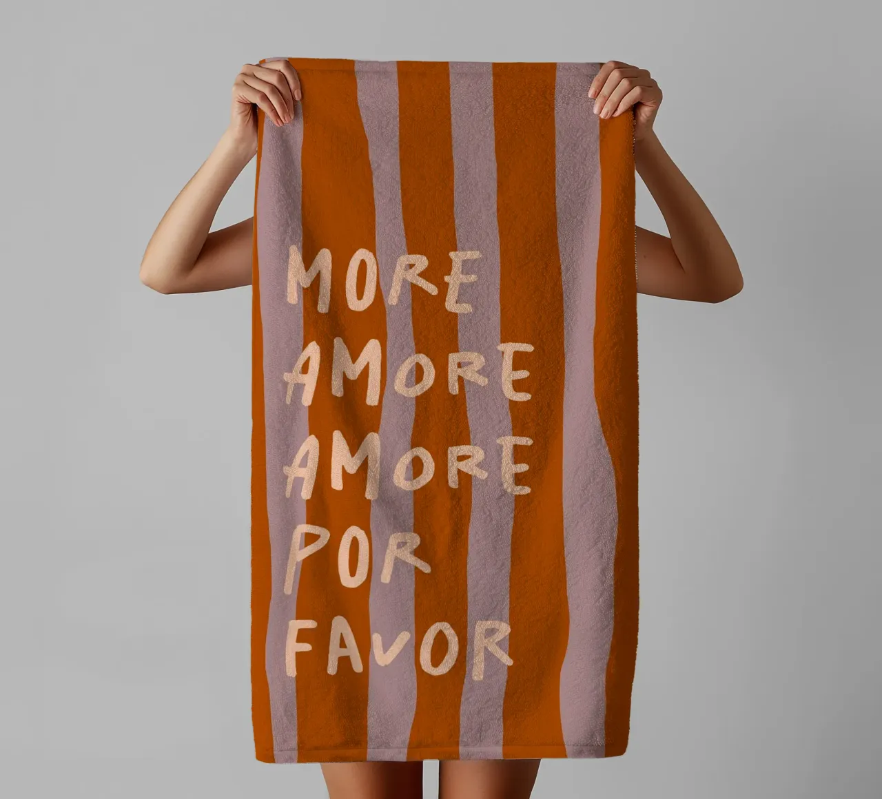 more amore (autumn style) asciugamano da bagno da FRICKE DESIGN