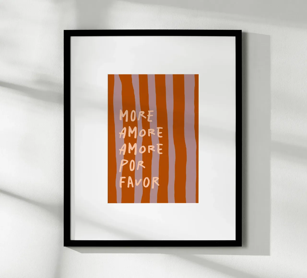 more amore poster da FRICKE DESIGN