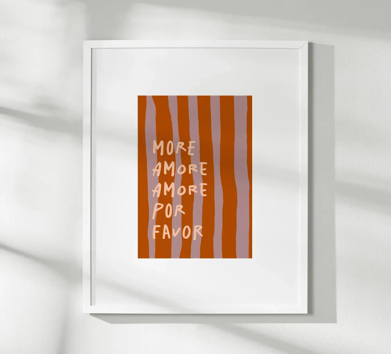 more amore poster da FRICKE DESIGN