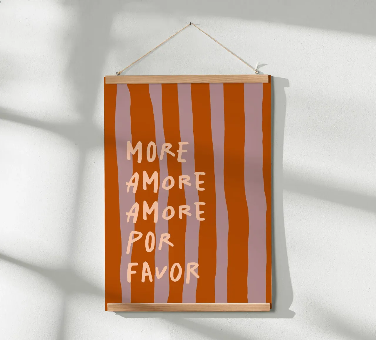 more amore poster da FRICKE DESIGN