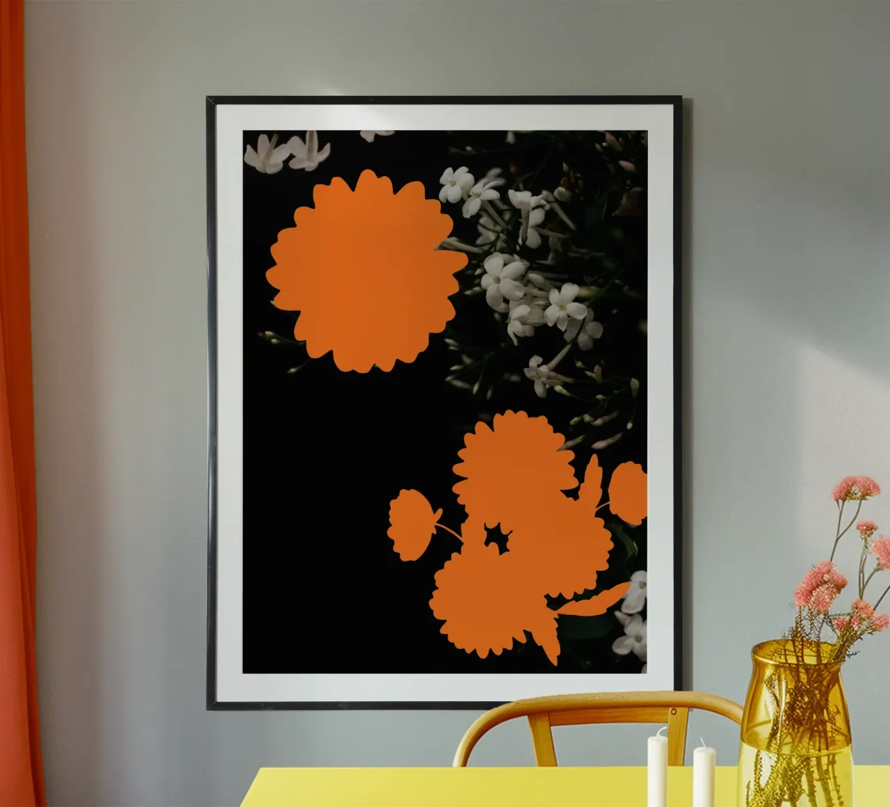 Negative Space Bloom poster da LisaArtes