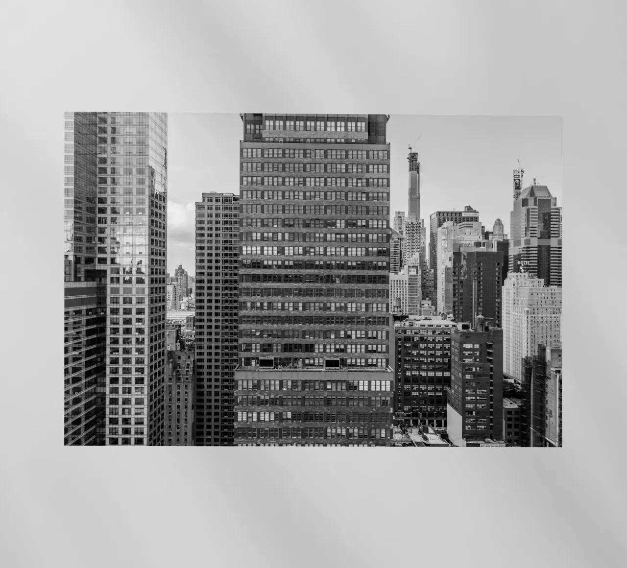 Amore per lo skyline di New York pellicola backlit da Carinaprint