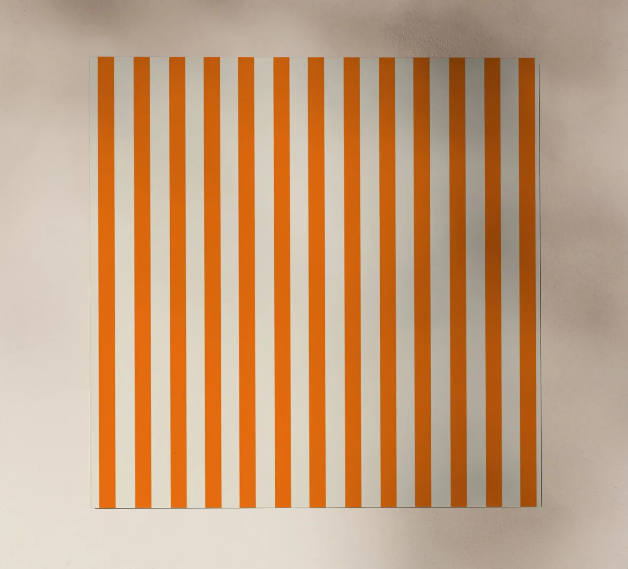 Retro Charming Orange Stripes pellicola backlit da TijanaArtStudio88