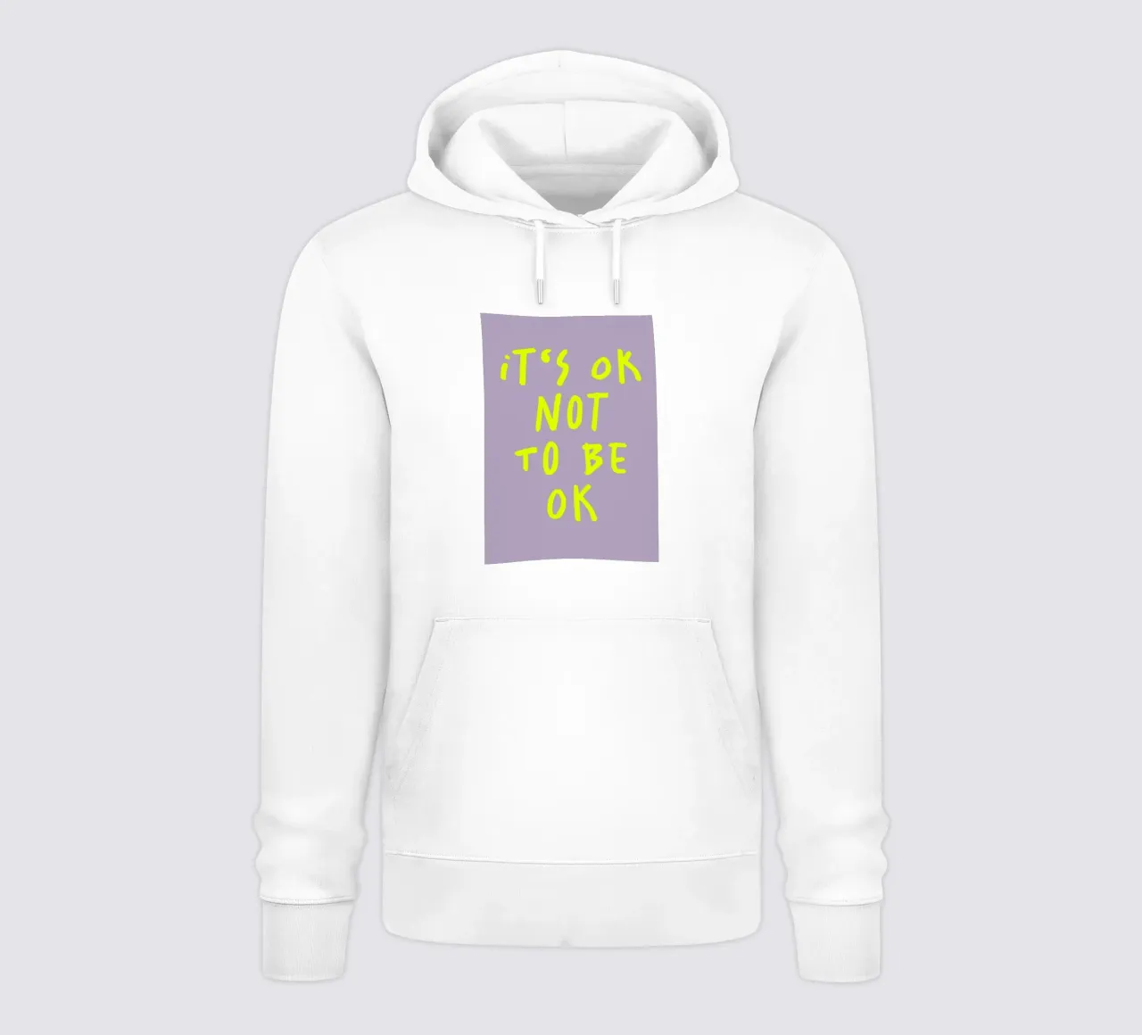 It‘s ok Not to be ok (2 Farben) felpa con cappuccio da FRICKE DESIGN