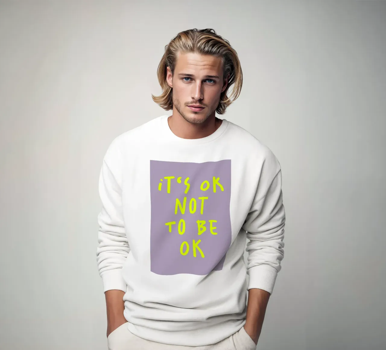 It‘s ok Not to be ok (2 Farben) felpa da FRICKE DESIGN