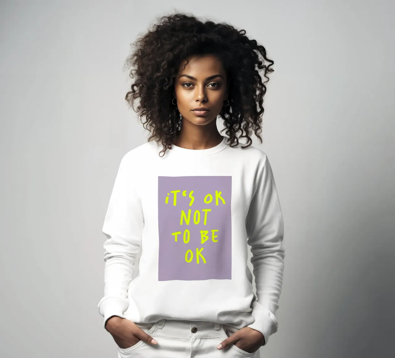 It‘s ok Not to be ok (2 Farben) felpa da FRICKE DESIGN