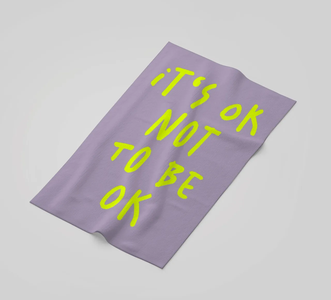 It‘s ok Not to be ok (2 Farben) telo mare da FRICKE DESIGN