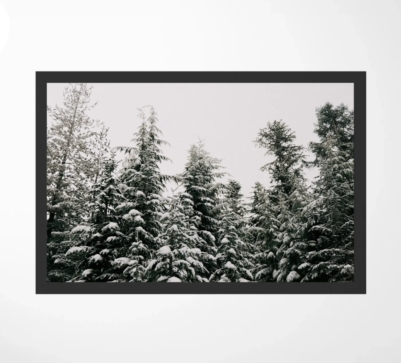 Winter Forest deurmat van wowhannahphotos