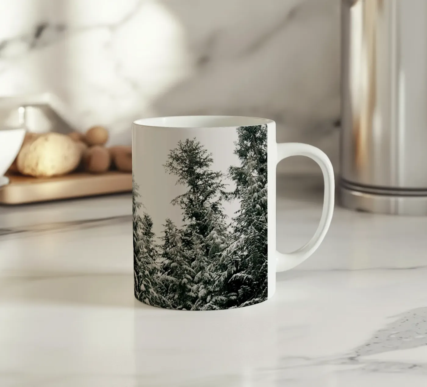 Winter Forest tazza in ceramica da wowhannahphotos